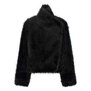 B&B Couture Women 'Jackie First' Eco-Fur Coat